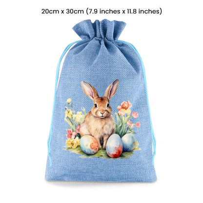 Easter Bunny Drawstring Gift Bag