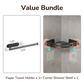 Drill-Free Stainless Steel Paper Towel Holder