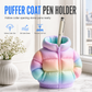 🏆 Last Day Special Price £9.99! ✏️ 3D-Printed Puffer Jacket Pen Holder 💝
