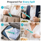 Portable Waterless Stain Remover Pen for Clothes 15g Instant Oil Stain Cleaning Stick for White Clothing