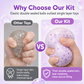 DIY Clay Squeeze Ball Craft Kit Slow Stress Relief Handmade Toy Set for Kids