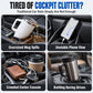 2-in-1 Car Cup Holder Expander with Adjustable Phone Mount