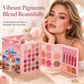 44 Colors 4-Layer Book Style Makeup Palette All-in-One Set with Eyeshadow Blush Highlighter Contour Lipstick and Lip Gloss