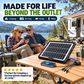 📢The first choice in emergencies💥Multifunctional Outdoor Solar Panel with USB Port and Voltage Regulator for Mobile Phones