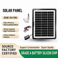 📢The first choice in emergencies💥Multifunctional Outdoor Solar Panel with USB Port and Voltage Regulator for Mobile Phones
