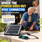 📢The first choice in emergencies💥Multifunctional Outdoor Solar Panel with USB Port and Voltage Regulator for Mobile Phones