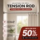 📢📢50% OFF !! ⏰Create storage space anywhere anytime！Adjustable No-Drill Tension Rod
